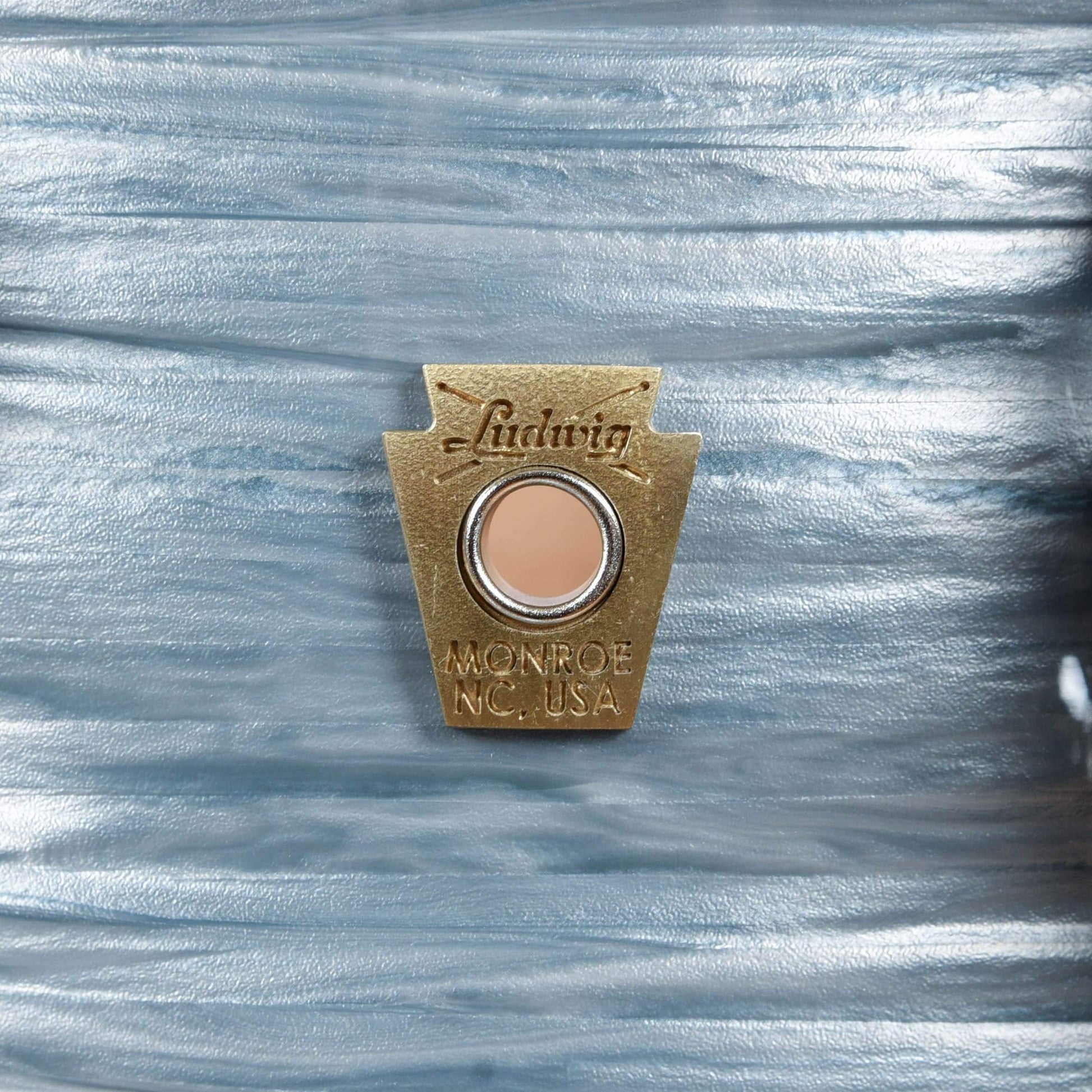 Ludwig Classic Maple 10/12/16/22 4pc. Drum Kit Vintage Blue Oyster Drums and Percussion / Acoustic Drums / Full Acoustic Kits