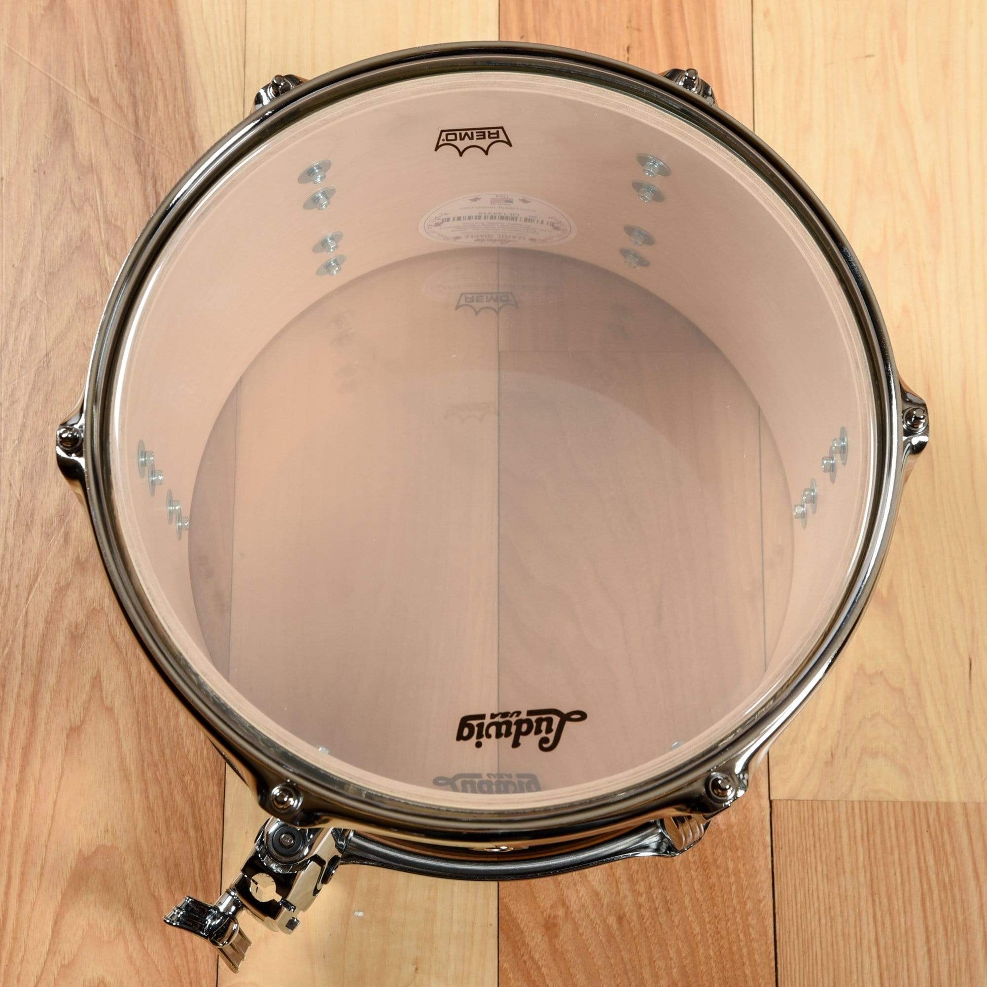 Ludwig Classic Maple 12/14/18 3pc. Drum Kit Black Sparkle Drums and Percussion / Acoustic Drums / Full Acoustic Kits