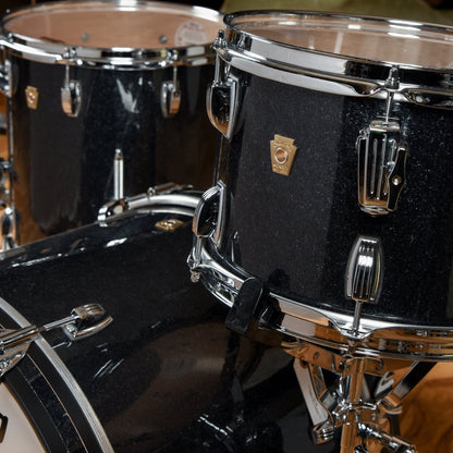Ludwig Classic Maple 12/14/20 3pc. Drum Kit Black Sparkle Drums and Percussion / Acoustic Drums / Full Acoustic Kits