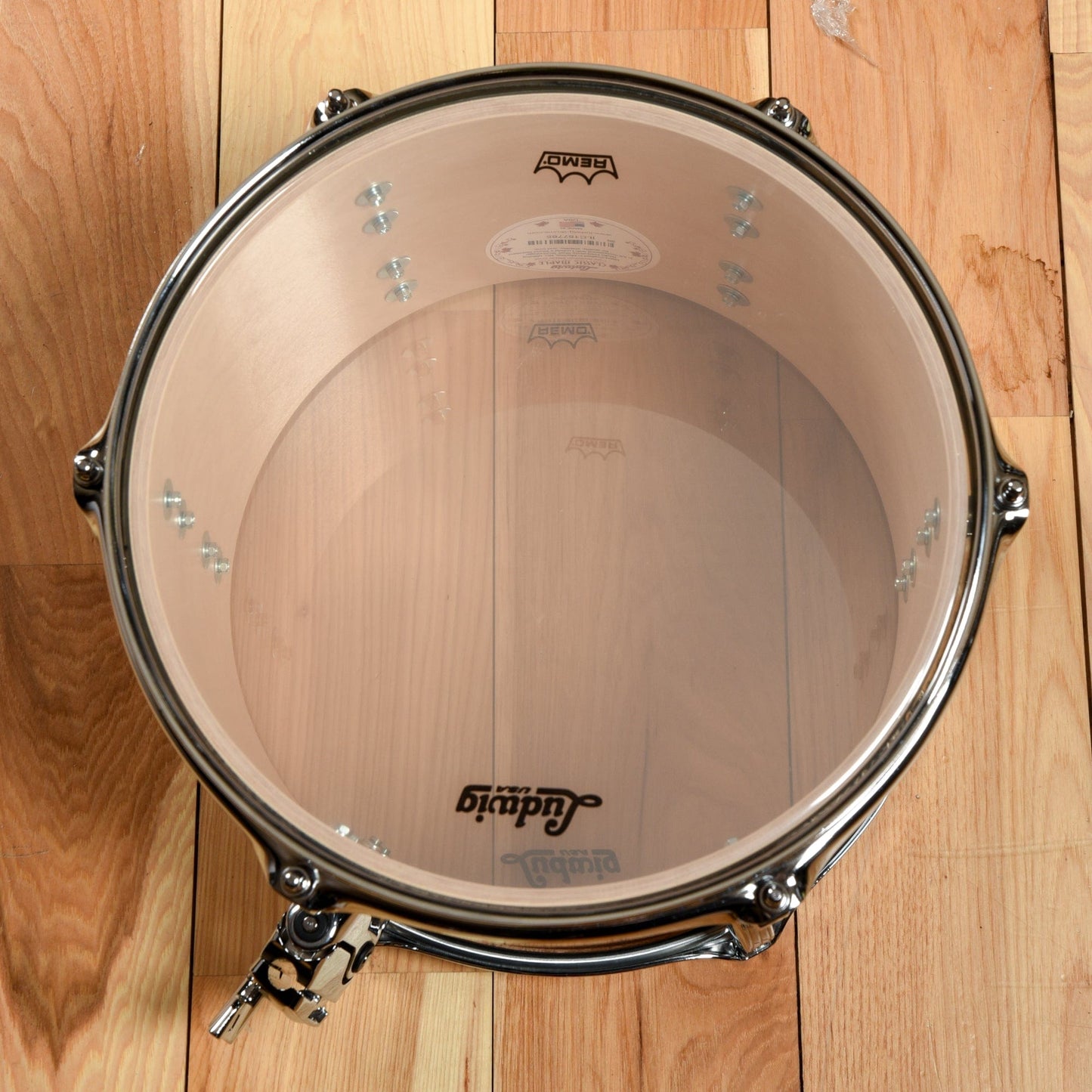 Ludwig Classic Maple 12/14/20 3pc. Drum Kit Black Sparkle Drums and Percussion / Acoustic Drums / Full Acoustic Kits