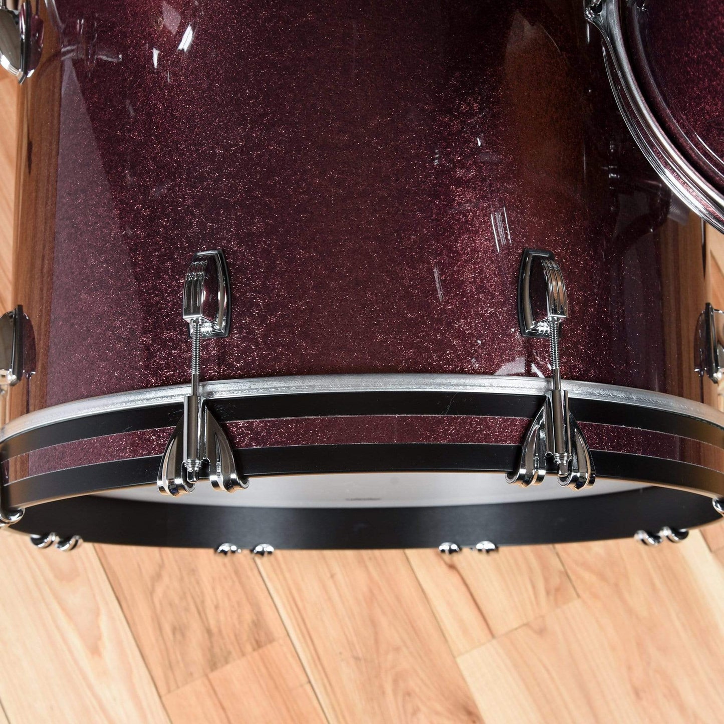 Ludwig Classic Maple 12/14/20 3pc. Drum Kit Burgundy Mist Drums and Percussion / Acoustic Drums / Full Acoustic Kits