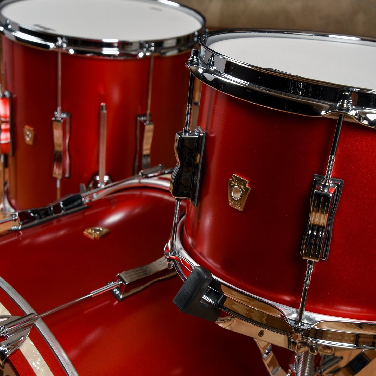 Ludwig Classic Maple 12/14/20 3pc. Drum Kit Diablo Red Drums and Percussion / Acoustic Drums / Full Acoustic Kits