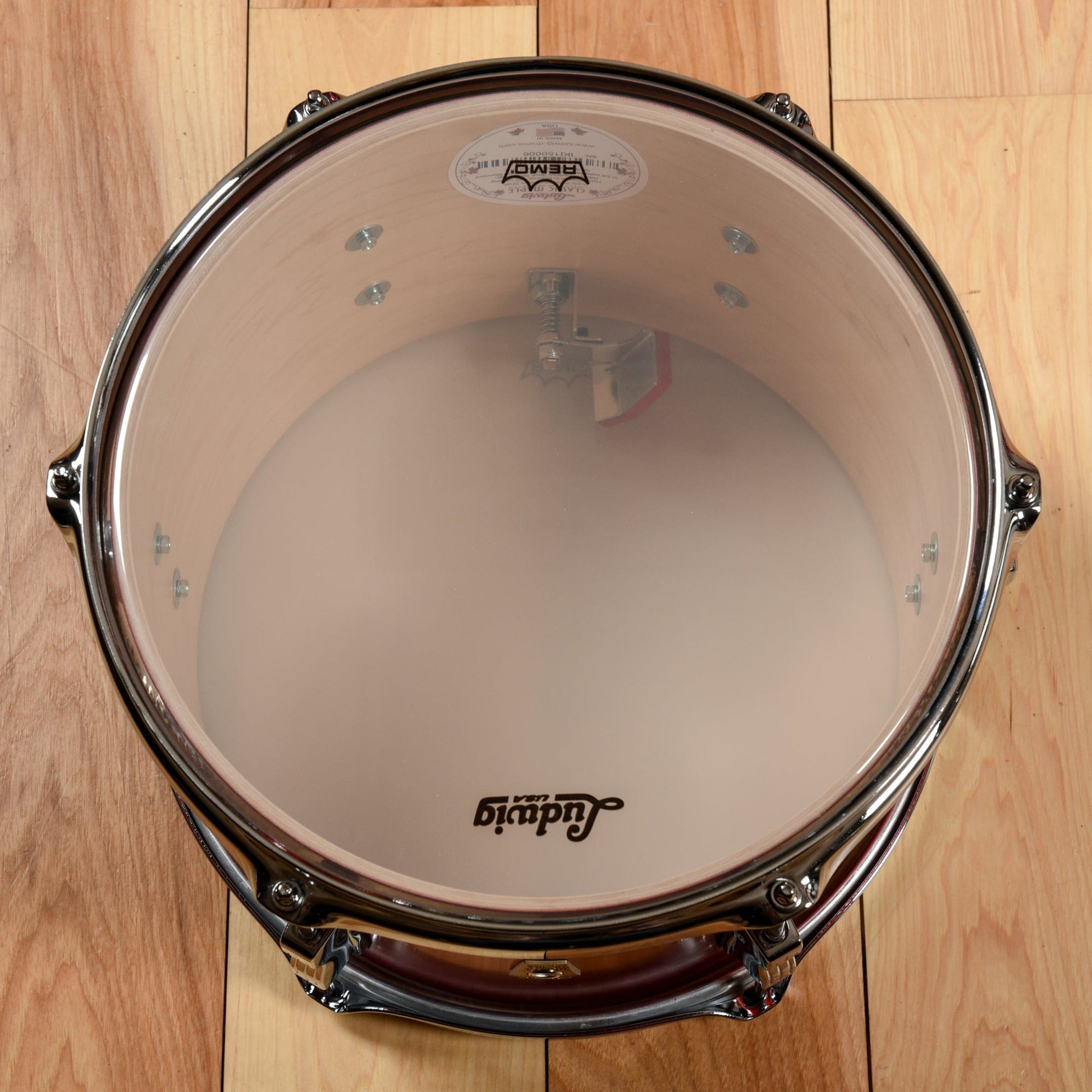 Ludwig Classic Maple 12/14/20 3pc. Drum Kit Diablo Red Drums and Percussion / Acoustic Drums / Full Acoustic Kits