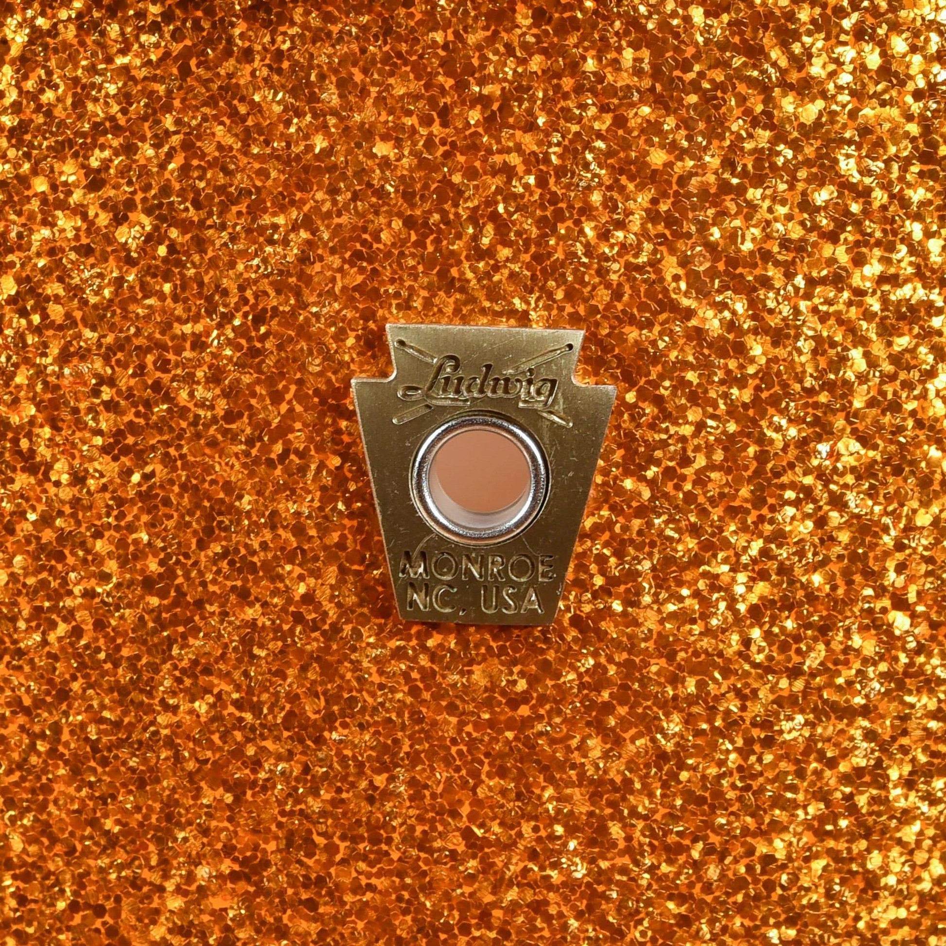 Ludwig Classic Maple 12/14/20 3pc. Drum Kit Gold Sparkle Drums and Percussion / Acoustic Drums / Full Acoustic Kits