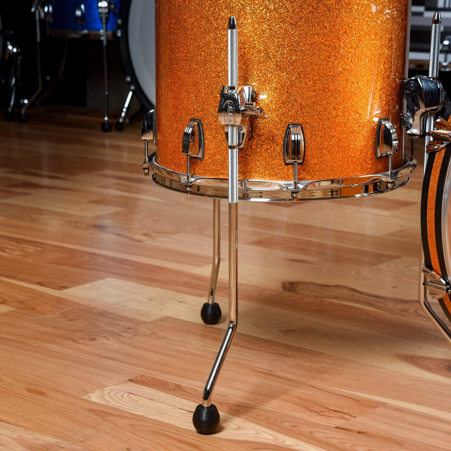 Ludwig Classic Maple 12/14/20 3pc. Drum Kit Gold Sparkle Drums and Percussion / Acoustic Drums / Full Acoustic Kits