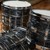 Ludwig Classic Maple 12/14/20 3pc. Drum Kit Vintage Black Oyster Vintage Build Drums and Percussion / Acoustic Drums / Full Acoustic Kits