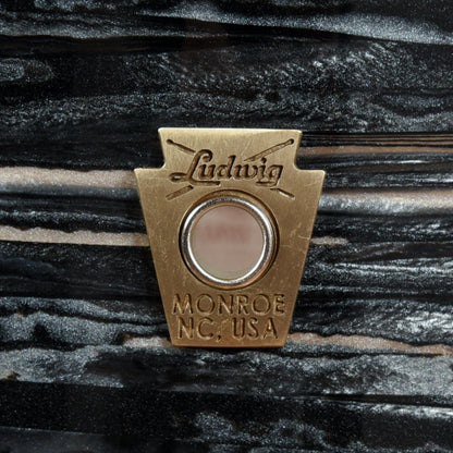 Ludwig Classic Maple 12/14/20 3pc. Drum Kit Vintage Black Oyster Vintage Build Drums and Percussion / Acoustic Drums / Full Acoustic Kits