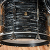 Ludwig Classic Maple 12/14/20 3pc. Drum Kit Vintage Black Oyster Vintage Build Drums and Percussion / Acoustic Drums / Full Acoustic Kits