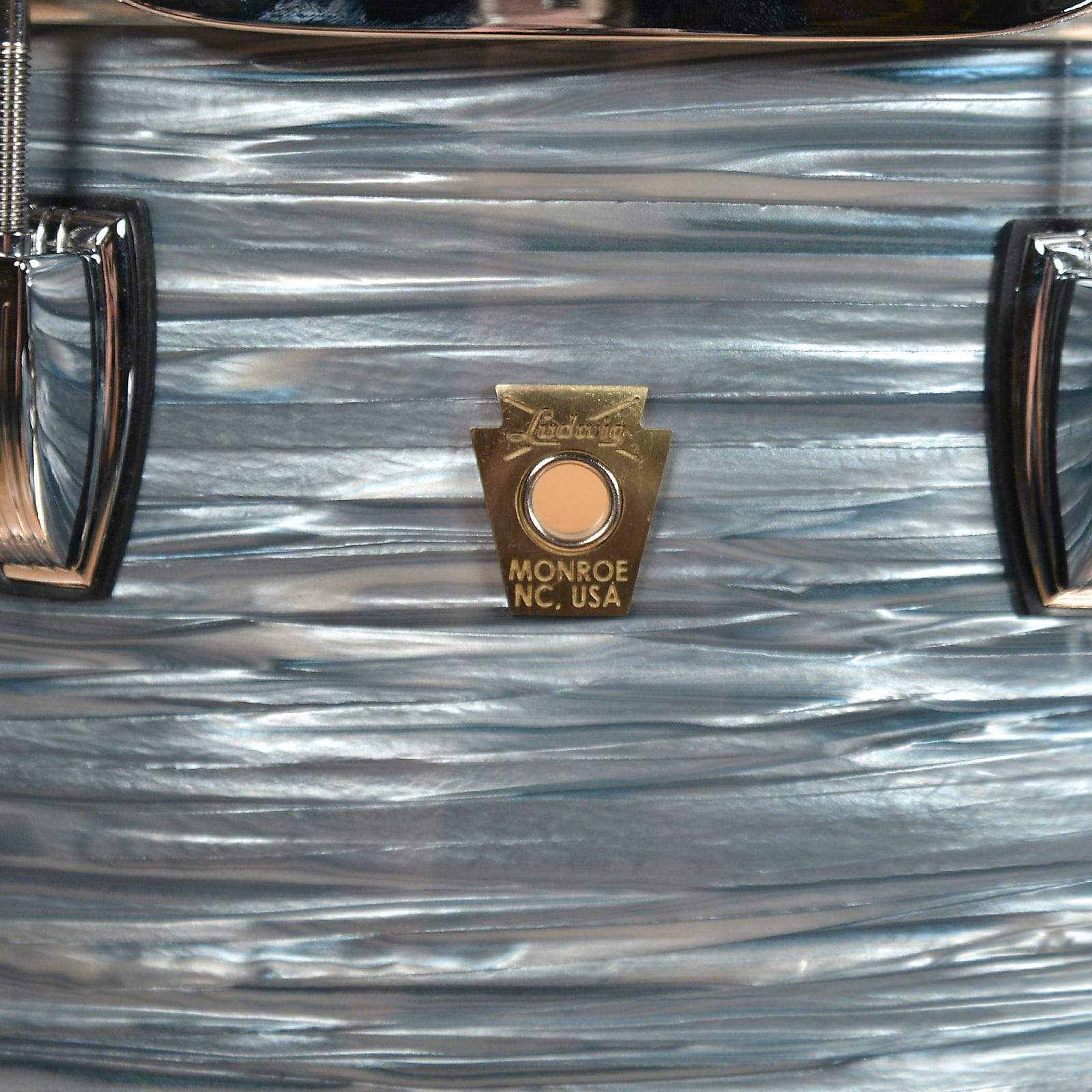 Ludwig Classic Maple 12/14/20 3pc. Drum Kit Vintage Blue Oyster Drums and Percussion / Acoustic Drums / Full Acoustic Kits