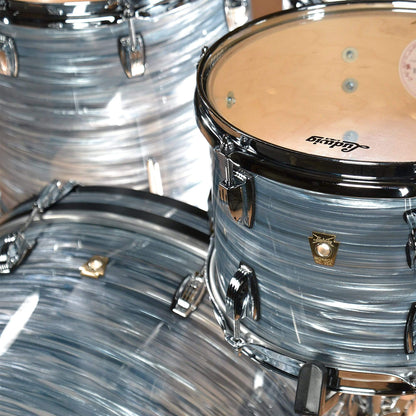 Ludwig Classic Maple 12/14/20 3pc. Drum Kit Vintage Blue Oyster Drums and Percussion / Acoustic Drums / Full Acoustic Kits