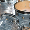 Ludwig Classic Maple 12/14/20 3pc. Drum Kit Vintage Blue Oyster Drums and Percussion / Acoustic Drums / Full Acoustic Kits