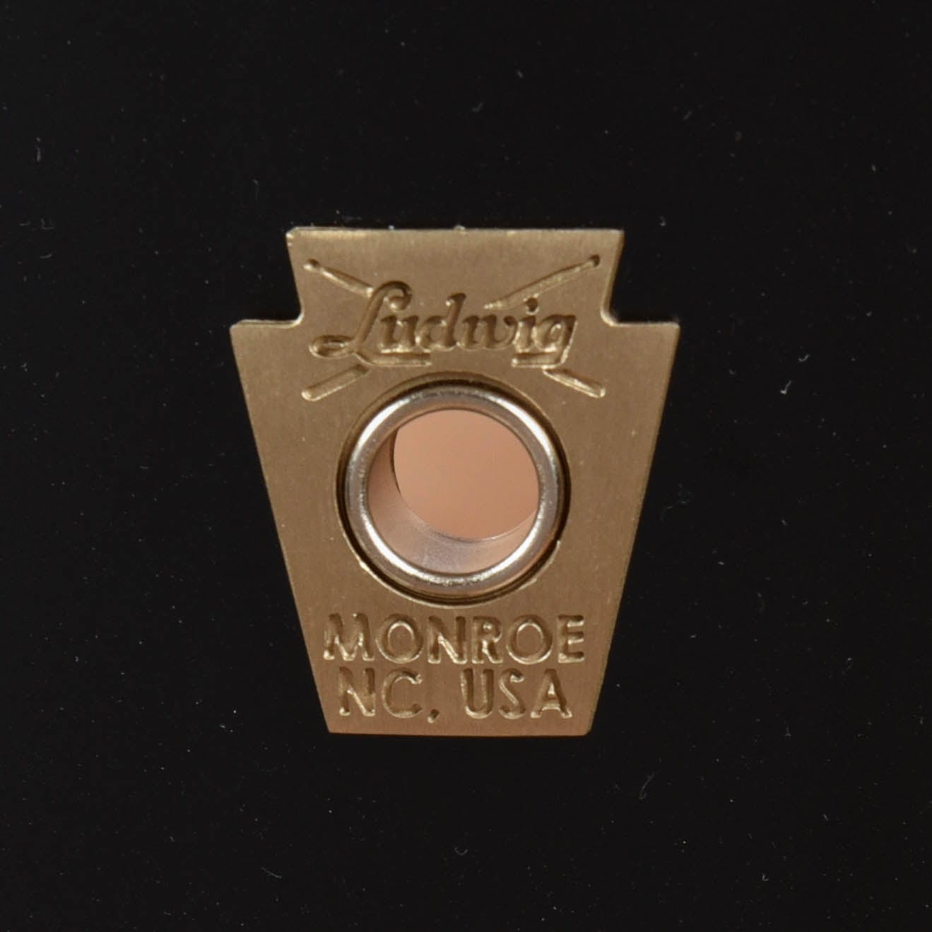 Ludwig Classic Maple 13/16/22 3pc. Drum Kit Black Cortex w/Bamboo Strata Hoop Inlays Drums and Percussion / Acoustic Drums / Full Acoustic Kits