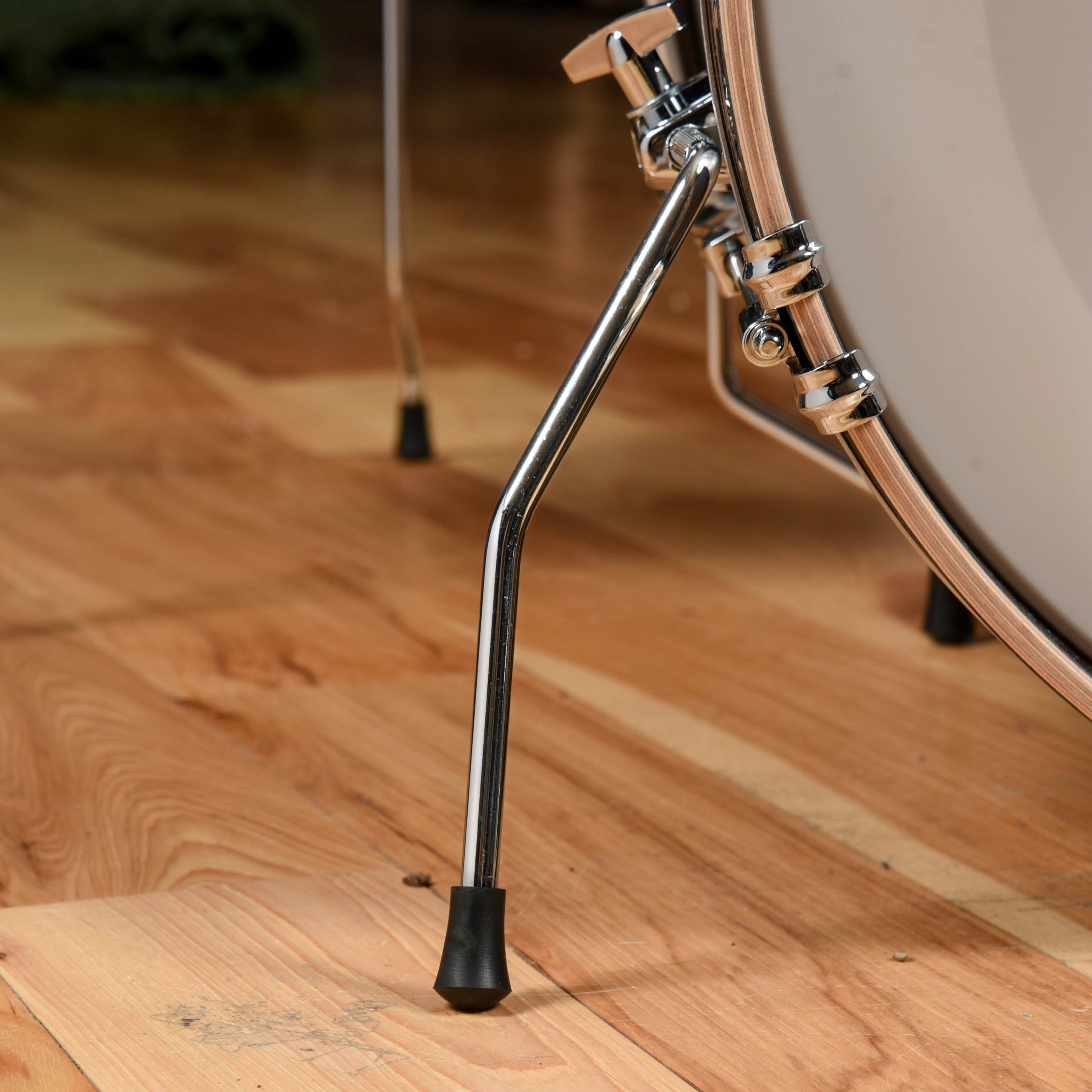 Ludwig Classic Maple 13/16/22 3pc. Drum Kit Black Cortex w/Bamboo Strata Hoop Inlays Drums and Percussion / Acoustic Drums / Full Acoustic Kits