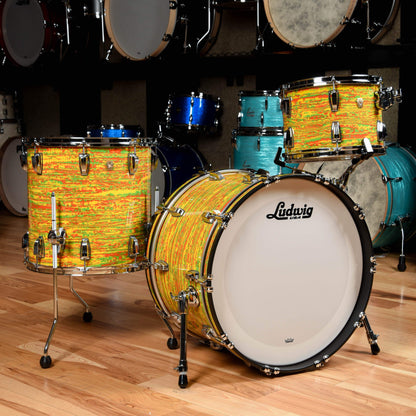 Ludwig Classic Maple 13/16/22 3pc. Drum Kit Citrus Mod Drums and Percussion / Acoustic Drums / Full Acoustic Kits