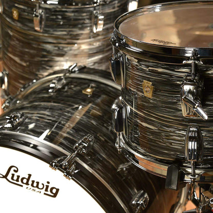 Ludwig Classic Maple 13/16/22 3pc. Drum Kit Vintage Black Oyster Drums and Percussion / Acoustic Drums / Full Acoustic Kits