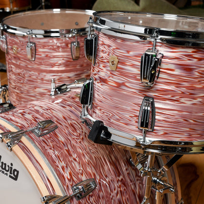 Ludwig Classic Maple 13/16/22 3pc. Drum Kit Vintage Pink Oyster Drums and Percussion / Acoustic Drums / Full Acoustic Kits