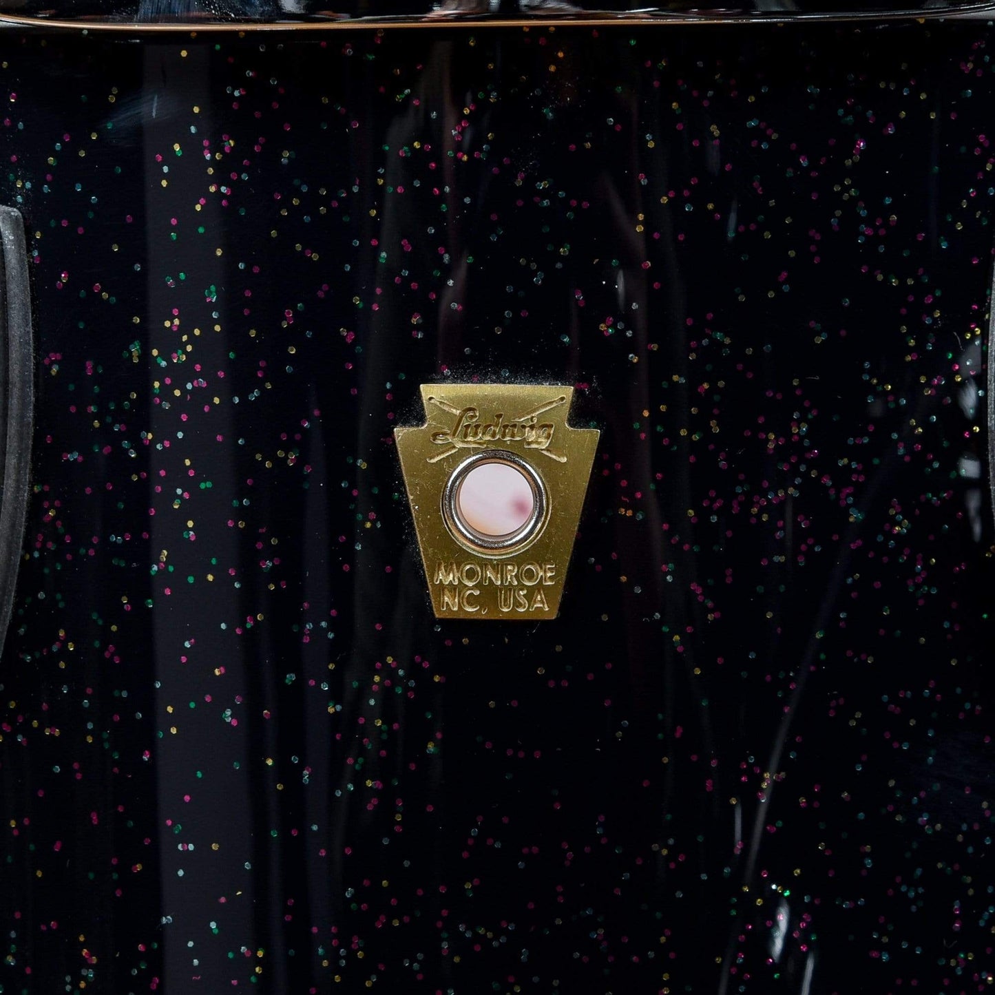 Ludwig Classic Maple 13/16/24 3pc. Drum Kit Black Galaxy Drums and Percussion / Acoustic Drums / Full Acoustic Kits