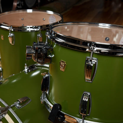 Ludwig Classic Maple 13/16/24 3pc. Drum Kit Heritage Green Drums and Percussion / Acoustic Drums / Full Acoustic Kits