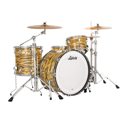 Ludwig Classic Maple 13/16/24 3pc. Drum Kit Lemon Oyster Drums and Percussion / Acoustic Drums / Full Acoustic Kits