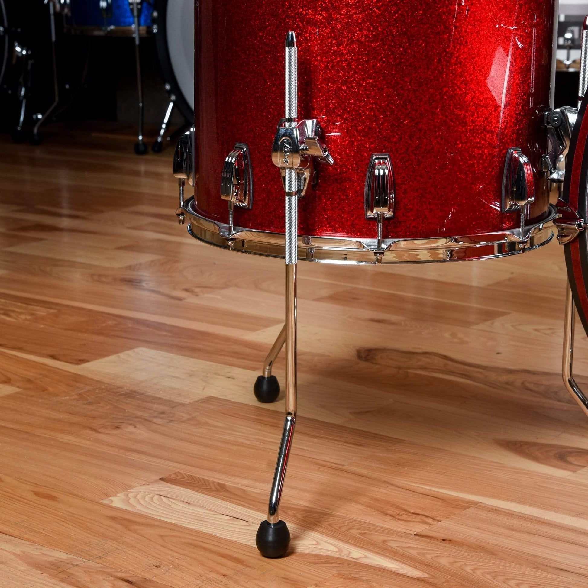 Ludwig Classic Maple 13/16/24 3pc. Drum Kit Red Sparkle Drums and Percussion / Acoustic Drums / Full Acoustic Kits