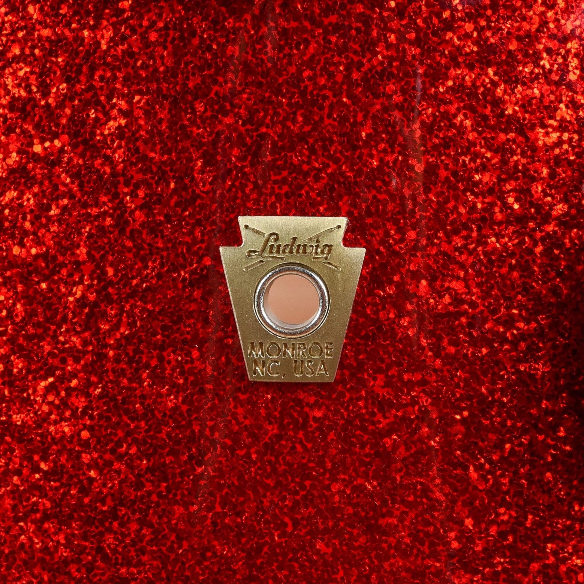 Ludwig Classic Maple 13/16/24 3pc. Drum Kit Red Sparkle Drums and Percussion / Acoustic Drums / Full Acoustic Kits