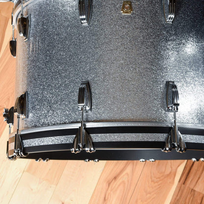 Ludwig Classic Maple 13/16/24 3pc. Drum Kit Silver Mist Sparkle Drums and Percussion / Acoustic Drums / Full Acoustic Kits