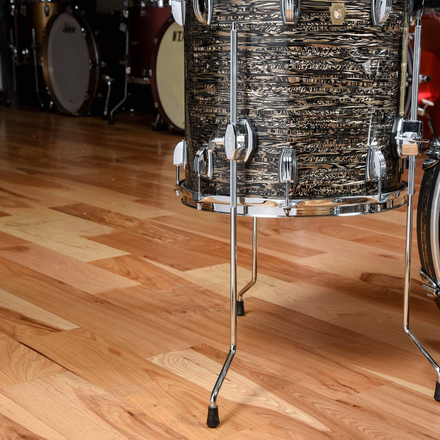 Ludwig Classic Maple Chicago Series 12/14/20 3pc. Drum Kit Bamboo Strata Drums and Percussion / Acoustic Drums / Full Acoustic Kits