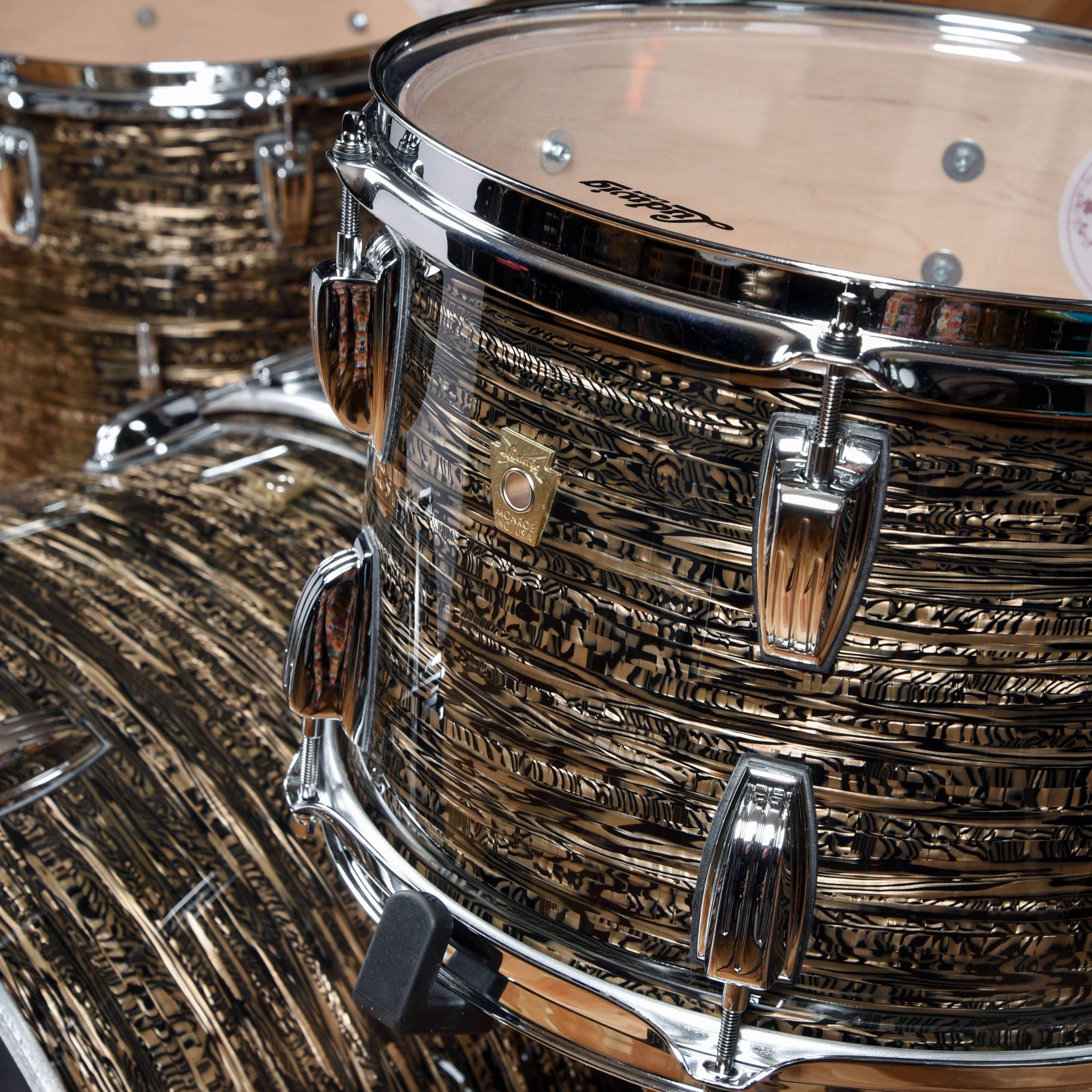 Ludwig Classic Maple Chicago Series 13/16/24 3pc. Drum Kit Bamboo Strata Drums and Percussion / Acoustic Drums / Full Acoustic Kits