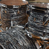 Ludwig Classic Oak 12/14/20 3pc. Drum Kit Vintage Black Oyster Drums and Percussion / Acoustic Drums / Full Acoustic Kits