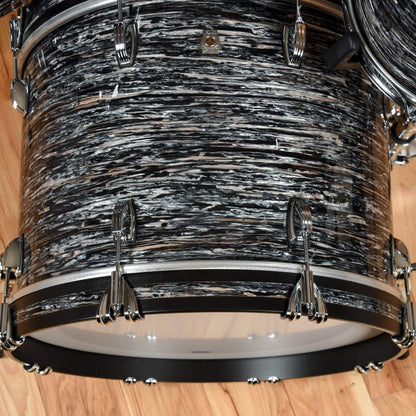 Ludwig Classic Oak 12/14/20 3pc. Drum Kit Vintage Black Oyster Drums and Percussion / Acoustic Drums / Full Acoustic Kits