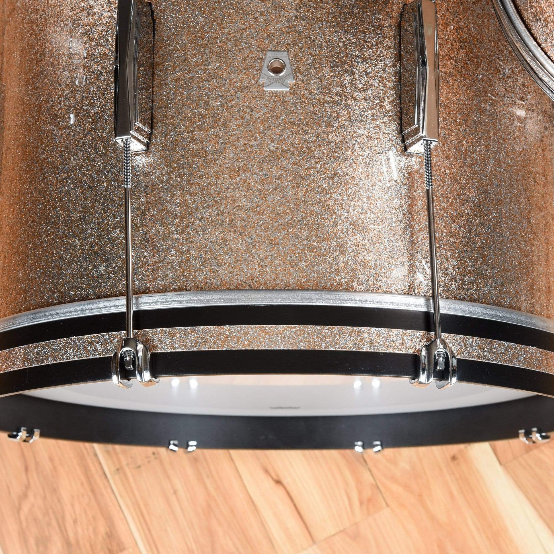 Ludwig Club Date 12/14/20 3pc. Drum Kit Shampayne Sparkle Drums and Percussion / Acoustic Drums / Full Acoustic Kits