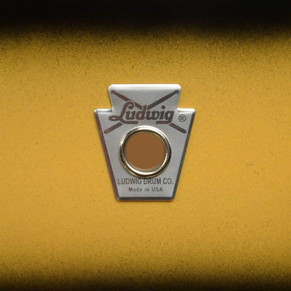 Ludwig Club Date 12/14/20 3pc. Drum Kit Vintage Black/Gold Duco Drums and Percussion / Acoustic Drums / Full Acoustic Kits