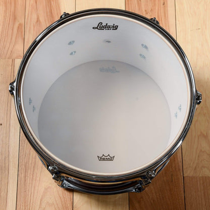 Ludwig Club Date 13/16/22 3pc. Drum Kit Burgundy Mist w/Bowtie Lugs & White Interior (CDE Exclusive) Drums and Percussion / Acoustic Drums / Full Acoustic Kits