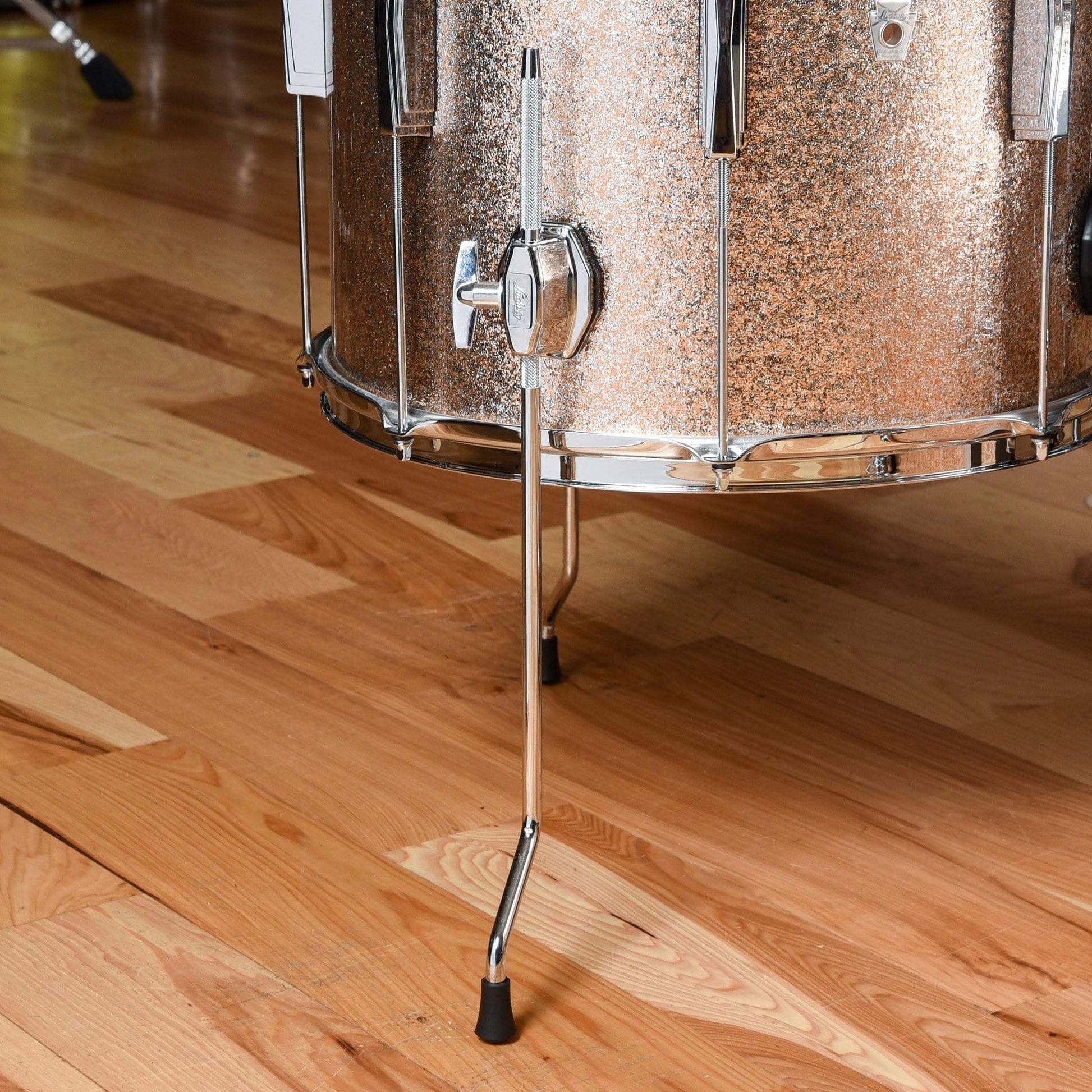 Ludwig Club Date 13/16/22 3pc. Drum Kit Shampayne Sparkle Drums and Percussion / Acoustic Drums / Full Acoustic Kits