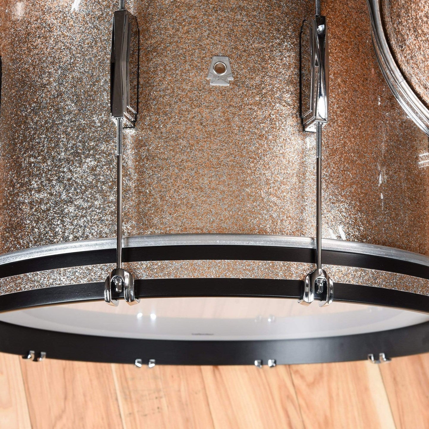 Ludwig Club Date 13/16/22 3pc. Drum Kit Shampayne Sparkle Drums and Percussion / Acoustic Drums / Full Acoustic Kits