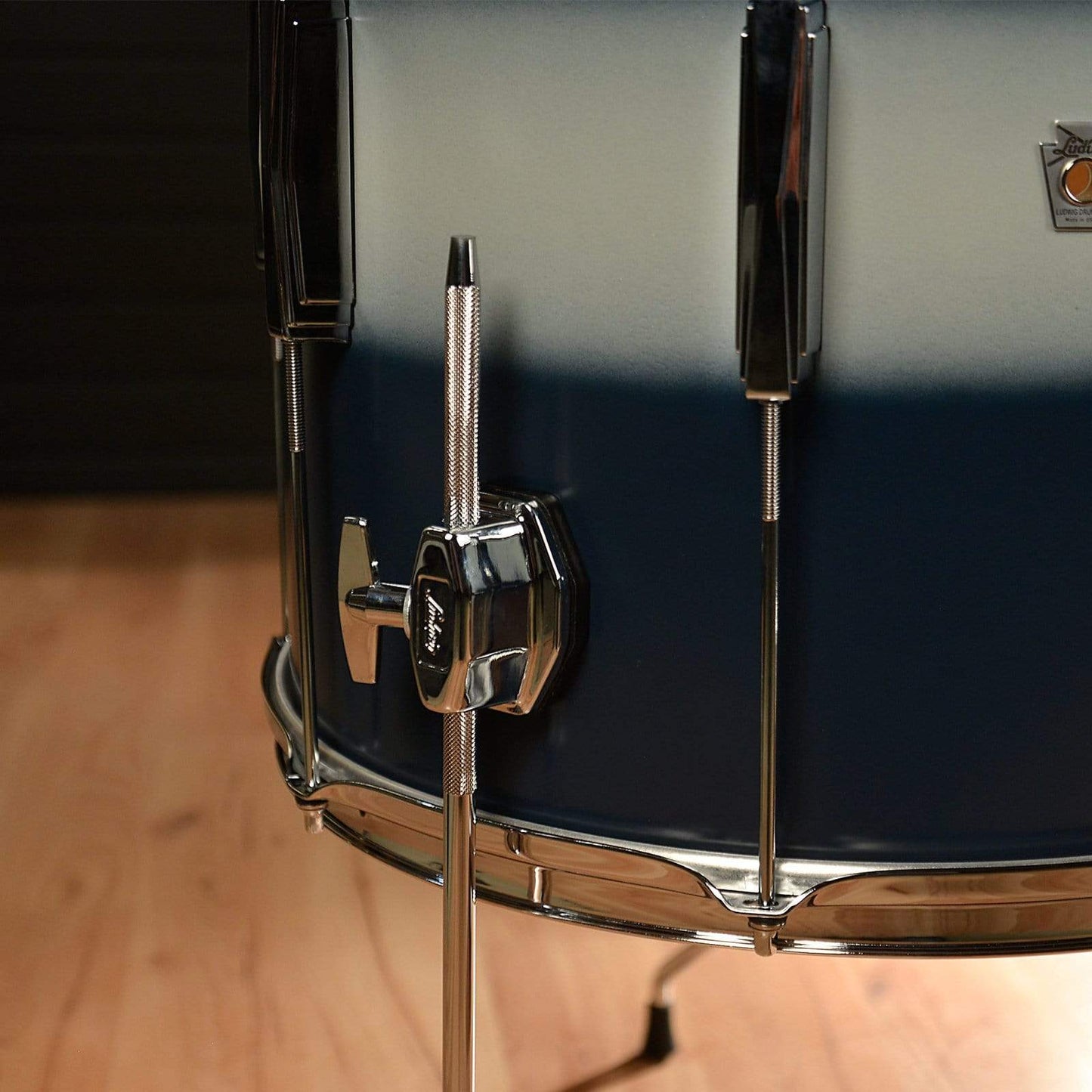 Ludwig Club Date 13/16/22 3pc. Drum Kit Vintage Blue/Silver Duco Drums and Percussion / Acoustic Drums / Full Acoustic Kits