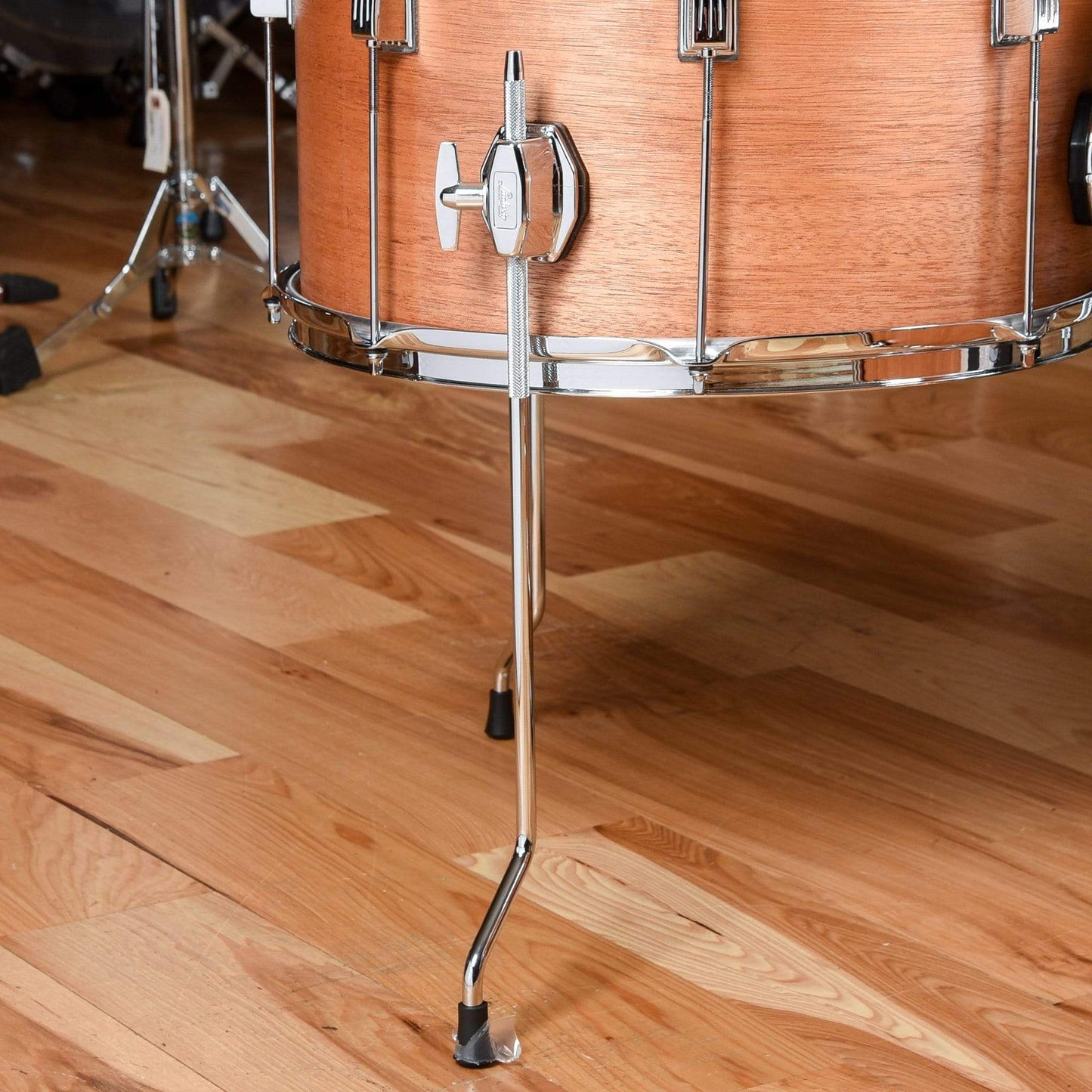 Ludwig Club Date 13/16/24 3pc. Drum Kit Mahogany Satin Lacquer w/Bowtie Lugs & White Interior (CDE Exclusive) Drums and Percussion / Acoustic Drums / Full Acoustic Kits