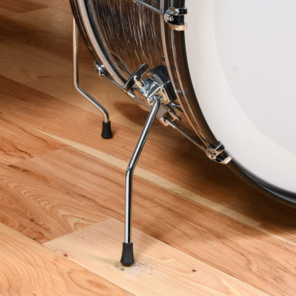 Ludwig Club Date 13/16/24 3pc. Drum Kit Vintage Black Oyster w/Bowtie Lugs & White Interiors (CDE Exclusive) Drums and Percussion / Acoustic Drums / Full Acoustic Kits