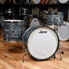 Ludwig Club Date 13/16/24 3pc. Drum Kit Vintage Black Oyster w/Bowtie Lugs & White Interiors (CDE Exclusive) Drums and Percussion / Acoustic Drums / Full Acoustic Kits