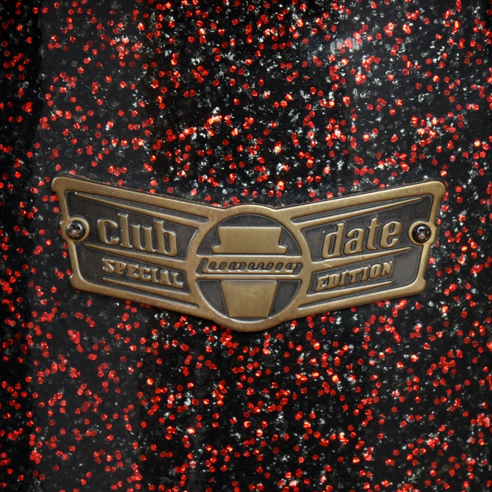 Ludwig Club Date SE 12/14/20 Drum Kit Burgundy Sparkle Drums and Percussion / Acoustic Drums / Full Acoustic Kits