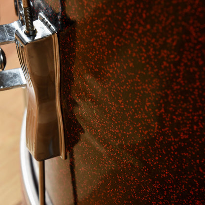 Ludwig Club Date SE 12/14/20 Drum Kit Burgundy Sparkle Drums and Percussion / Acoustic Drums / Full Acoustic Kits