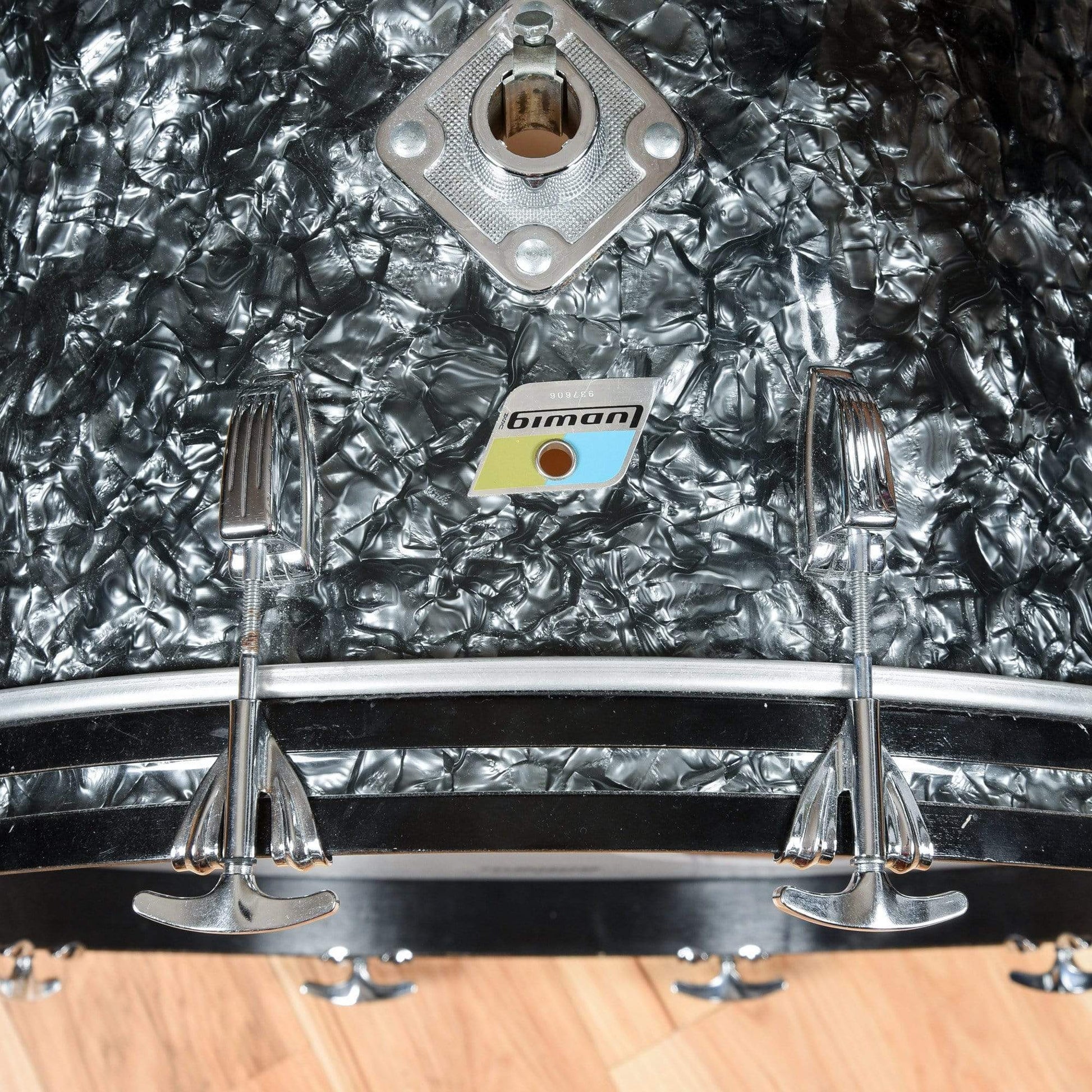 Ludwig Early '70s 13/16/22 Black Diamond Pearl 1970s Drums and Percussion / Acoustic Drums / Full Acoustic Kits