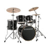 Ludwig Element Evolution 10/12/14/20/5x14 5pc. Drum Kit  Black Sparkle w/Hardware & Zildjian I Series Cymbals Drums and Percussion / Acoustic Drums / Full Acoustic Kits