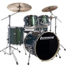Ludwig Element Evolution 10/12/16/22/5x14 5pc. Drum Kit Emerald Green Sparkle w/Hardware & Zildjian I Series Cymbals Drums and Percussion / Acoustic Drums / Full Acoustic Kits