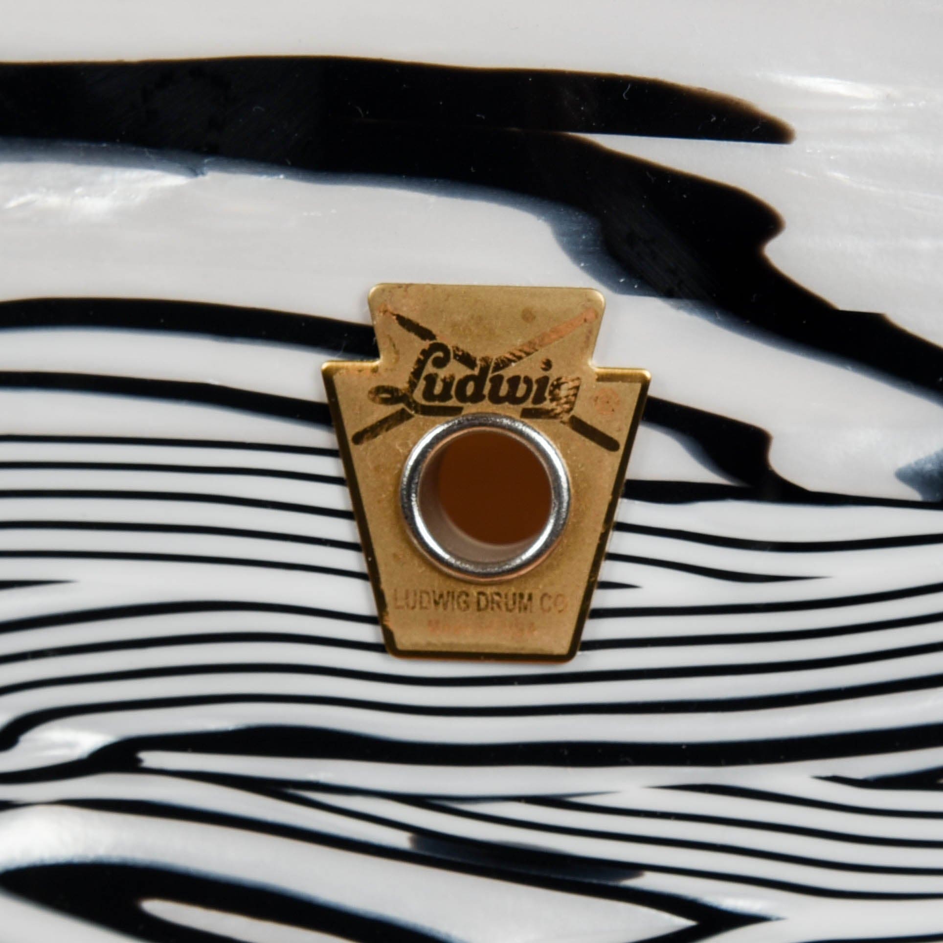 Ludwig Legacy Mahogany 13/16/22 3pc. Drum Kit White Strata Drums and Percussion / Acoustic Drums / Full Acoustic Kits