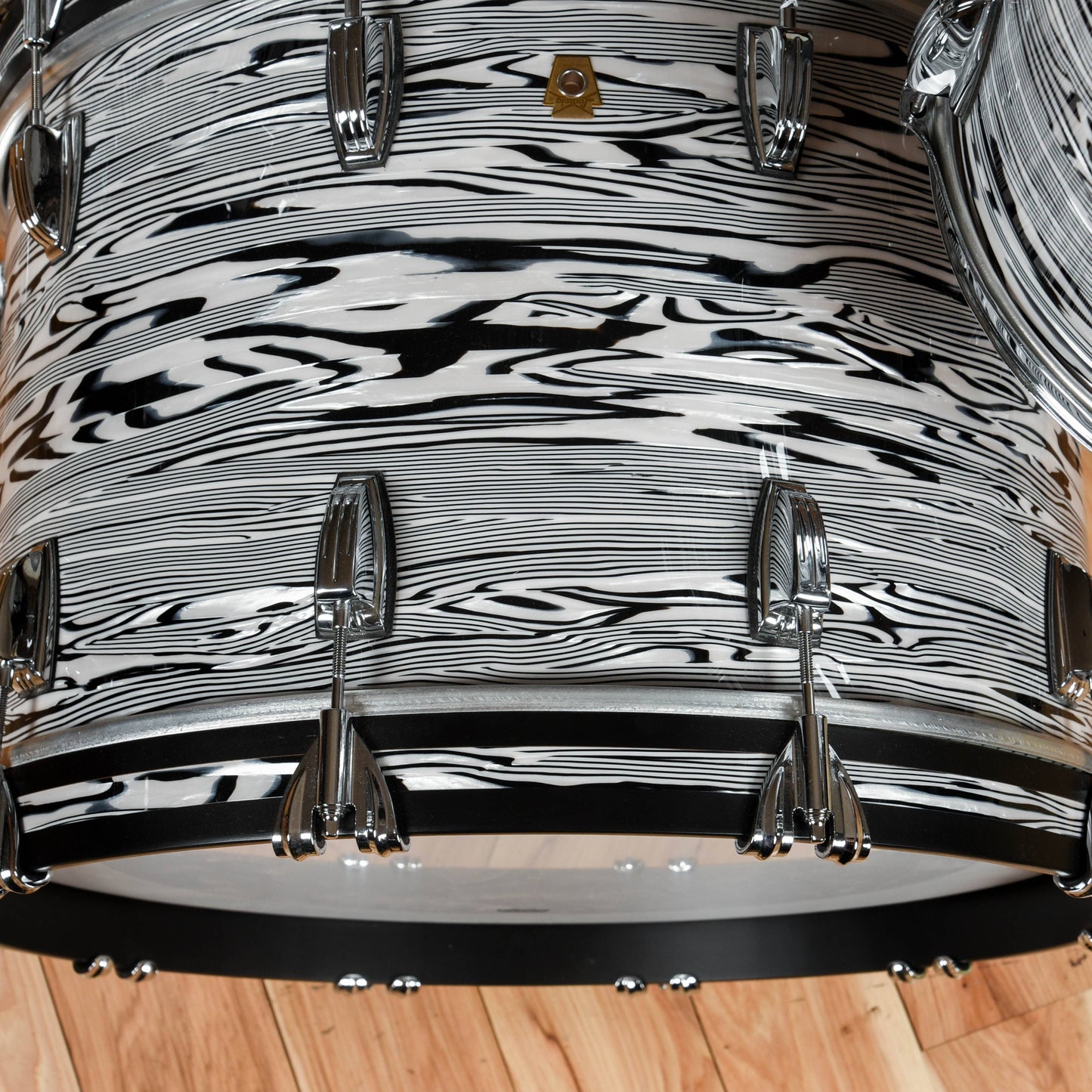 Ludwig Legacy Mahogany 13/16/22 3pc. Drum Kit White Strata Drums and Percussion / Acoustic Drums / Full Acoustic Kits