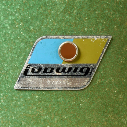 Ludwig Ludwig 12/13/16/22 1970's 4pc Drum Kit Green Sparkle Drums and Percussion / Acoustic Drums / Full Acoustic Kits