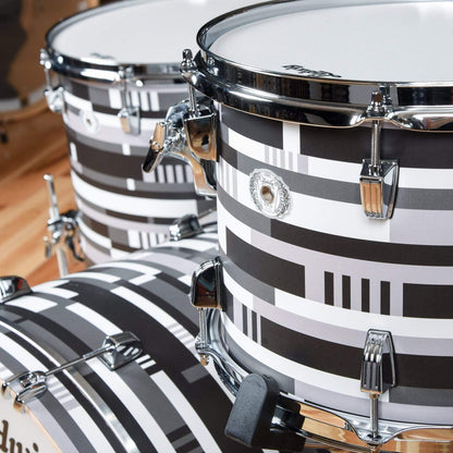 Ludwig Neusonic 13/16/24 3pc. Drum Kit Digital Black Oyster Drums and Percussion / Acoustic Drums / Full Acoustic Kits