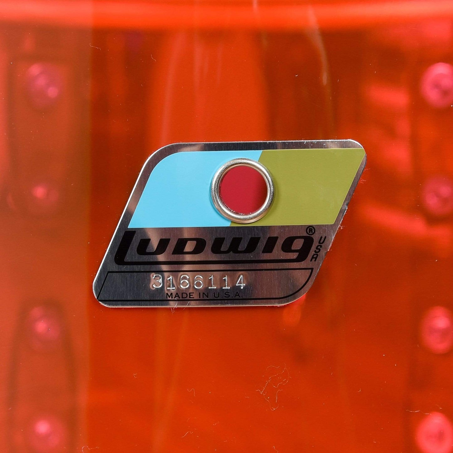 Ludwig Vistalite 13/16/22 3pc. Drum Kit Pink Drums and Percussion / Acoustic Drums / Full Acoustic Kits