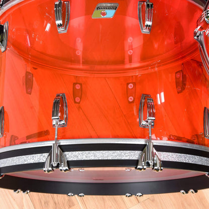 Ludwig Vistalite 13/16/22 3pc. Drum Kit Pink Drums and Percussion / Acoustic Drums / Full Acoustic Kits